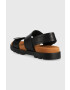 Camper Usnjeni sandali Brutus Sandal ženski črna barva K201323.008 - Pepit.si