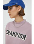 Champion Bluza ženska vijolična barva - Pepit.si