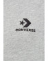 Converse Bombažna kratka majica črna barva - Pepit.si