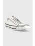 Converse Teniske Chuck Taylor All Star OX ženske bela barva A03528C - Pepit.si