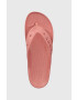 Crocs Japonke Baya Platform Flip ženske roza barva 208395 - Pepit.si