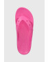 Crocs Japonke Classic Flip ženske roza barva 207713 - Pepit.si