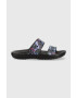 Crocs Natikači Classic Butterfly Sandal ženski črna barva 208246 - Pepit.si