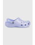 Crocs Natikači Classic Glitter Clog ženski vijolična barva 205942 - Pepit.si