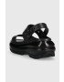 Crocs Natikači Classic Mega Crush Sandal ženski bež barva 207989 - Pepit.si