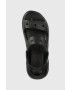 Crocs Natikači Classic Mega Crush Sandal ženski bež barva 207989 - Pepit.si