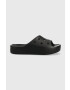 Crocs Natikači Classic Platform Slide ženski črna barva 208180 - Pepit.si