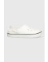 Crocs Natikači Crocband Clean Clog bela barva 208371 - Pepit.si