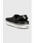 Crocs Natikači Crocband Clean Clog črna barva 208371 - Pepit.si