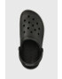 Crocs Natikači Crocband Clean Clog črna barva 208371 - Pepit.si