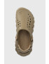 Crocs Natikači Echo Clog rjava barva 207937 - Pepit.si