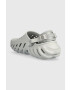 Crocs Natikači Echo Clog siva barva 207937 - Pepit.si