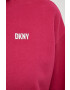 DKNY Bluza ženska roza barva - Pepit.si