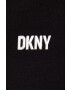 DKNY Bluza ženska črna barva - Pepit.si