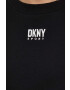 DKNY Bluza ženska črna barva - Pepit.si