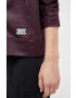 DKNY Pulover ženska bordo barva s kapuco - Pepit.si