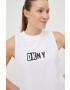 DKNY Top ženski bela barva - Pepit.si