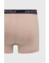 Emporio Armani Underwear Boksarice 3-pack moški bež barva - Pepit.si