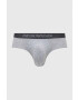 Emporio Armani Underwear Bombažne spodnjice 3-pack mornarsko modra barva - Pepit.si