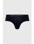 Emporio Armani Underwear Bombažne spodnjice 3-pack mornarsko modra barva - Pepit.si