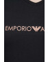 Emporio Armani Underwear Majica lounge črna barva - Pepit.si