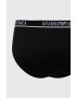 Emporio Armani Underwear Moške spodnjice 3-pack moški rdeča barva - Pepit.si