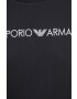 Emporio Armani Underwear Pulover lounge črna barva - Pepit.si