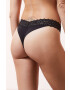 Etam Tangice Wish - Tanga V-shape - Noir - Pepit.si