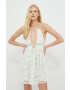 For Love & Lemons Obleka bela barva - Pepit.si