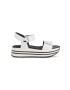 Geox Sandali D SANDAL KENCY ženski bela barva D25RSA 00046 C1000 - Pepit.si