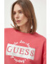 Guess Bluza moška rdeča barva - Pepit.si