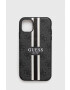 Guess Etui za telefon iPhone 11 / Xr siva barva - Pepit.si