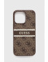 Guess Etui za telefon iPhone 13 Pro / 13 61" rjava barva - Pepit.si