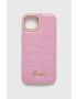 Guess Etui za telefon iPhone 14 61'' roza barva - Pepit.si