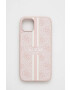 Guess Etui za telefon iPhone 14 Plus 67" roza barva - Pepit.si