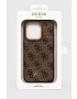 Guess Etui za telefon iPhone 14 Pro 61'' rjava barva - Pepit.si