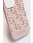 Guess Etui za telefon iPhone 14 Pro 61" roza barva - Pepit.si