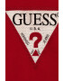 Guess Otroški longsleeve rdeča barva - Pepit.si