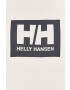 Helly Hansen Bombažna mikica bela barva - Pepit.si