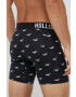 Hollister Co. Boksarice 5-pack moški mornarsko modra barva - Pepit.si