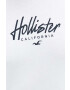 Hollister Co. Bombažna kratka majica roza barva - Pepit.si