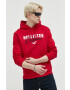 Hollister Co. Pulover ženska siva barva - Pepit.si