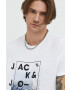 Jack & Jones bombažna kratka majica - Pepit.si