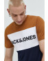 Jack & Jones Bombažna kratka majica - Pepit.si