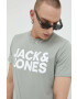 Jack & Jones Bombažna kratka majica JJECORP - Pepit.si