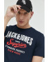 Jack & Jones Bombažna kratka majica JJELOGO - Pepit.si