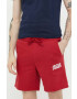 Jack & Jones Kratke hlače JPSTNEWSOFT moške rdeča barva 12228920 - Pepit.si