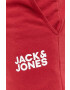 Jack & Jones Kratke hlače JPSTNEWSOFT moške rdeča barva 12228920 - Pepit.si