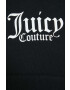 Juicy Couture Pulover Patricia ženski črna barva s kapuco - Pepit.si