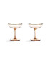 &k amsterdam komplet kozarcev za šampanjec Coupe Champagne (2-pack) - Pepit.si